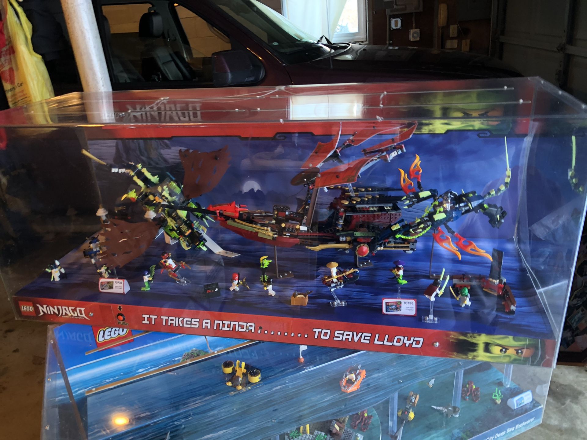 Lego Ninjago Masters of Spinjitzu Morro Dragon & Destiny's Bounty {contact info removed}
