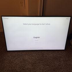 50” Samsung 4k TV