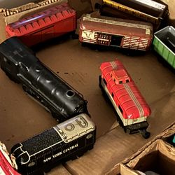 130 Luis and Mark steam train set with box and a bunch of other accessories