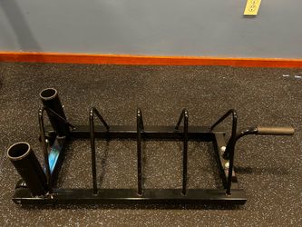 Weight Plate Bumper Storage Rack