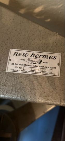 Vintage New Hermes Enogravograph ( Tx-A