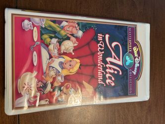 Alice in wonderland vhs tape