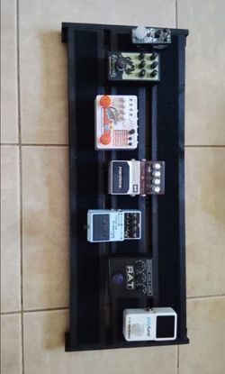 Large Pedal Board variation - Limited Run- Pedals Not Included.