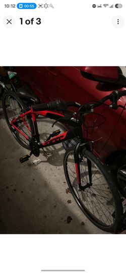 Hyper SpinFit 700c Hybrid Bike - Red