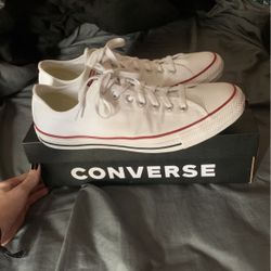 White Converse 