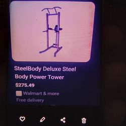Steel body deluxe power tower