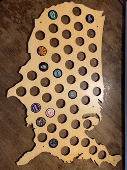 Beer Cap Map