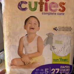 Cuties Baby Diapers Size 5