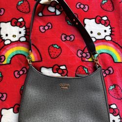 Cute Black Guess Purse & Crossbody