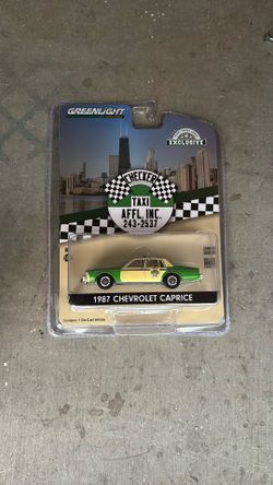 Chicago Taxi 1987 Chevy Capri Diecast