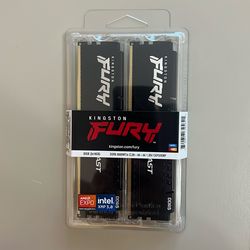 Brand New Kingston Fury 32GB DDR5 6000MT/s (2x16GB)
