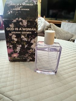 God Is A Woman by Ariana Grande Perfume. 3/4 Full. Nice settle scent.