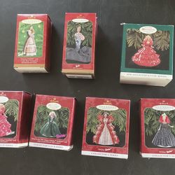 Barbie Hallmark Ornaments 