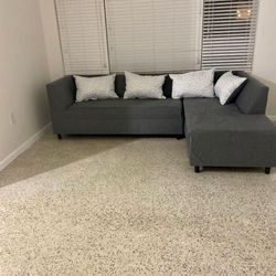 Sectional L Furniture Pillows Included. Brand New