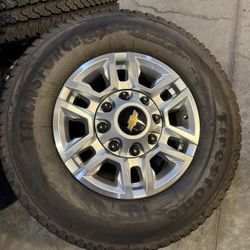 2026 Chevy Silverado 2500 HD Wheels (17x7.5) (8x180) LT265/70R17