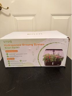 Uruq Hydroponics Growing System Smart Indoor Garden 12 Pods NEW