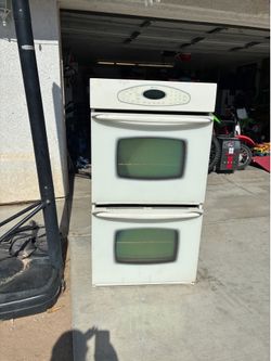 Double electric oven