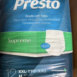 Presto Brief With Tabs SIZE. XXLARGE