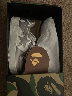 Bathing Ape Bape Sta #4 M1 Silver
