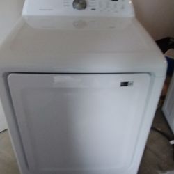 Samsung - Electric Dryer with Sensor Dry