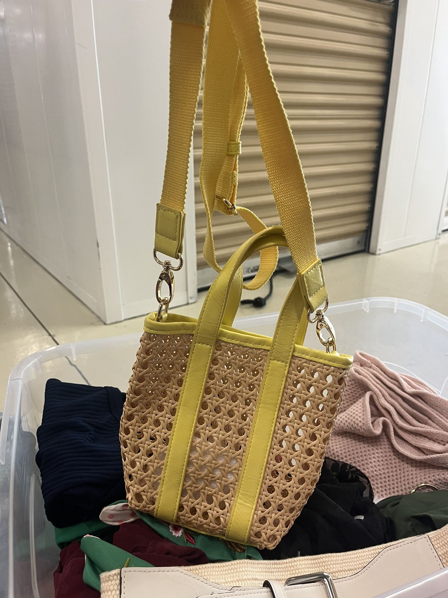 Yellow Crossbody Bag