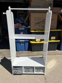 Kids dress up with 3 drawer storage and mirror