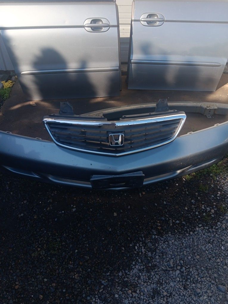 2001 Honda Odyssey Frint Bumper Skirt And Grill