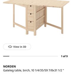 IKEA NORDEN Gateleg table