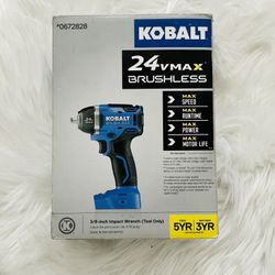 KOBALT Brushless 24v Impact Wrench (Tool Only) ( Pick Up Only)