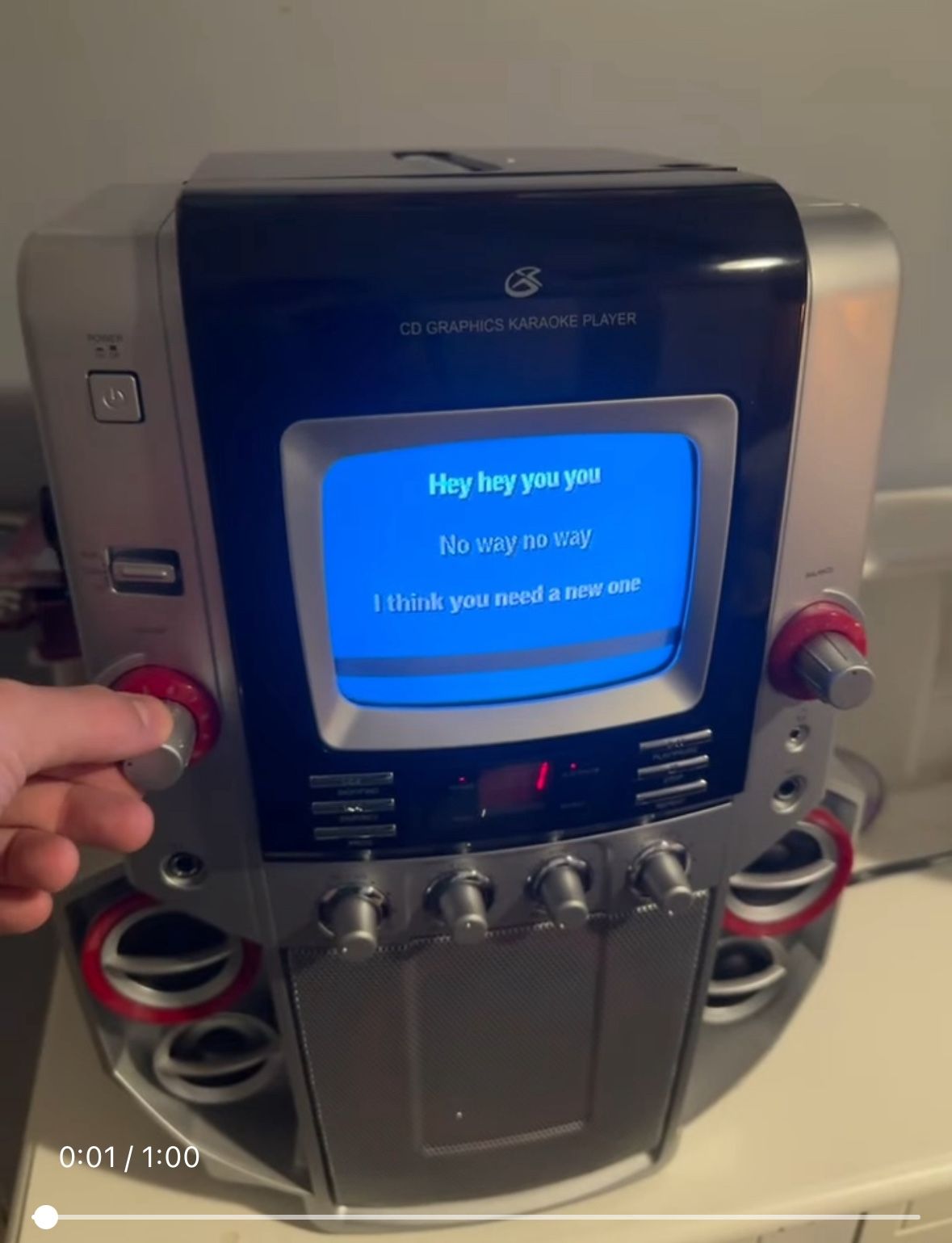 Retro Karaoke Machine