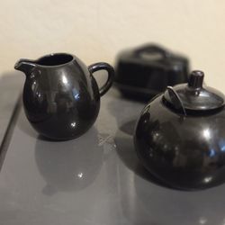 Butter Creamer And Sugar 