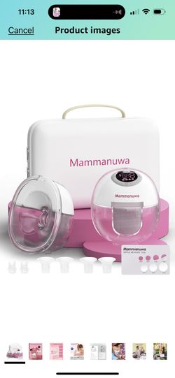 Electric Breast Pump - Lightweight, Portable, & Hands-Free with Baby Mouth Technology - BPA-Free, 4 Modes, 9 Levels - Elevate Your Breastfeeding Style