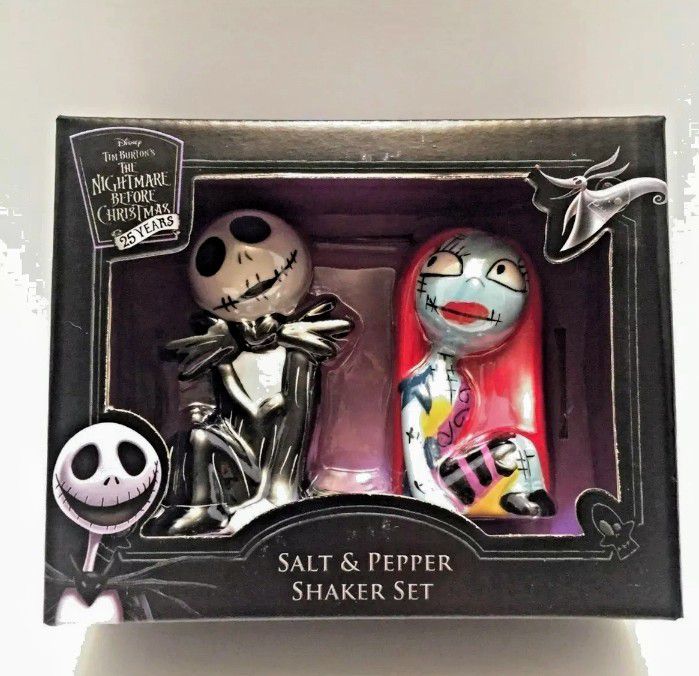 NIGHTMARE BEFORE CHRISTMAS salt and pepper shakers.