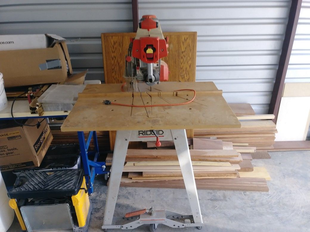 Ridgid Radial Arm Saw