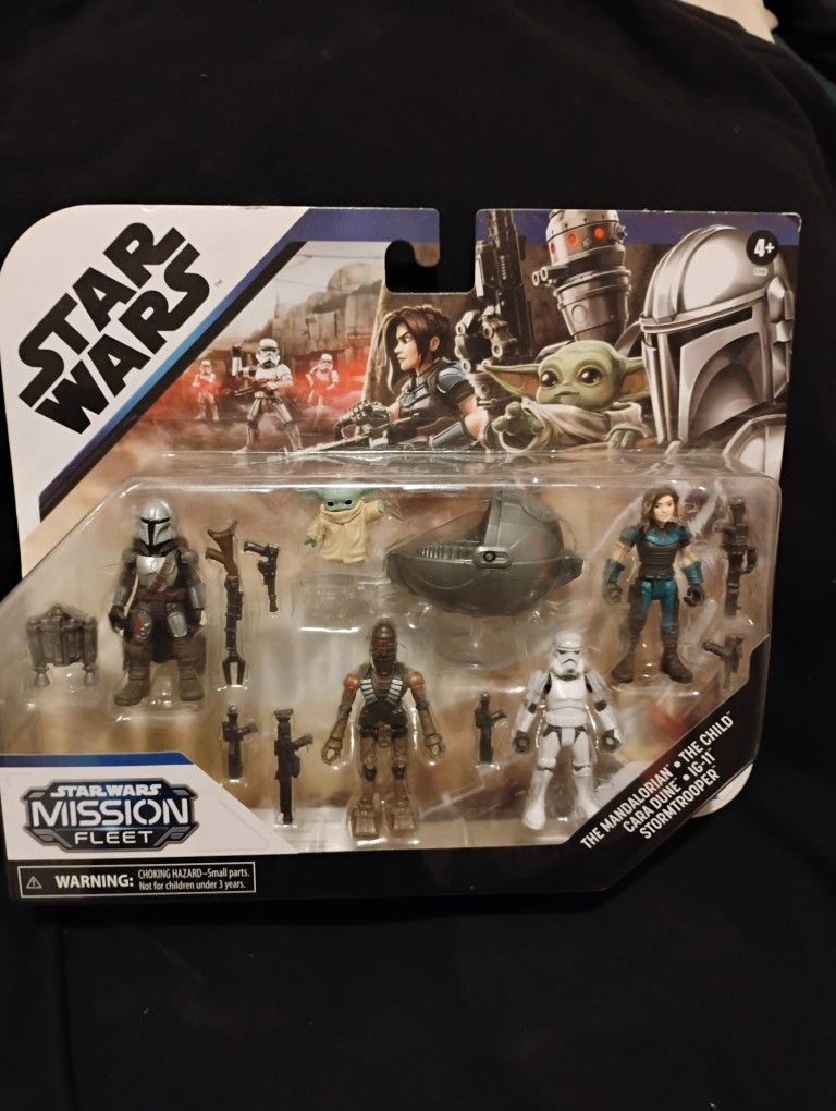 New Star Wars Mission Fleet Mandalorian And Child