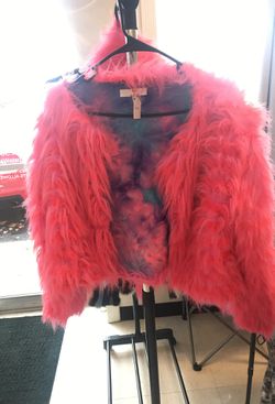 Handmade faux fur jacket