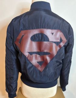 Custom Superman bomber jacket