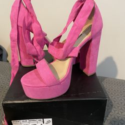 Brand New In Box Hot Pink Sandals 