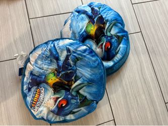 Dinosaur throw pillows