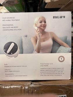 MLAY Professional RF Beauty Machine, Radio Frequency Face Machine with 2 Probes, at Home Radio Frequency Skin Tightening for Lifting, Wrinkle Reducing