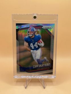 2025 Cam Skattebo silver Prizm rookie card🔥