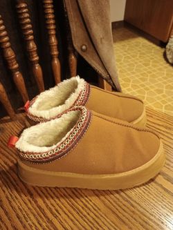 Womens platform Suede shoes / slippers