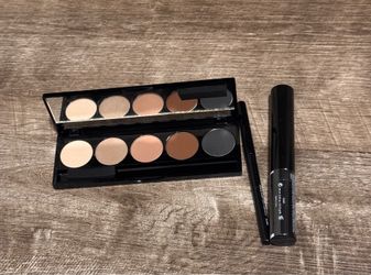 New Juwel Cosmetics Eye Shadow Palette, Mascara, And Black Eyeliner