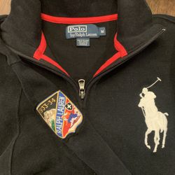 Polo Ralph Lauren Size M. Black Sweater Fontainblue Area