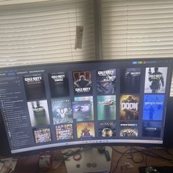 Dell 75 Hertz Curb 31 Monitor In Excellent Condition. 