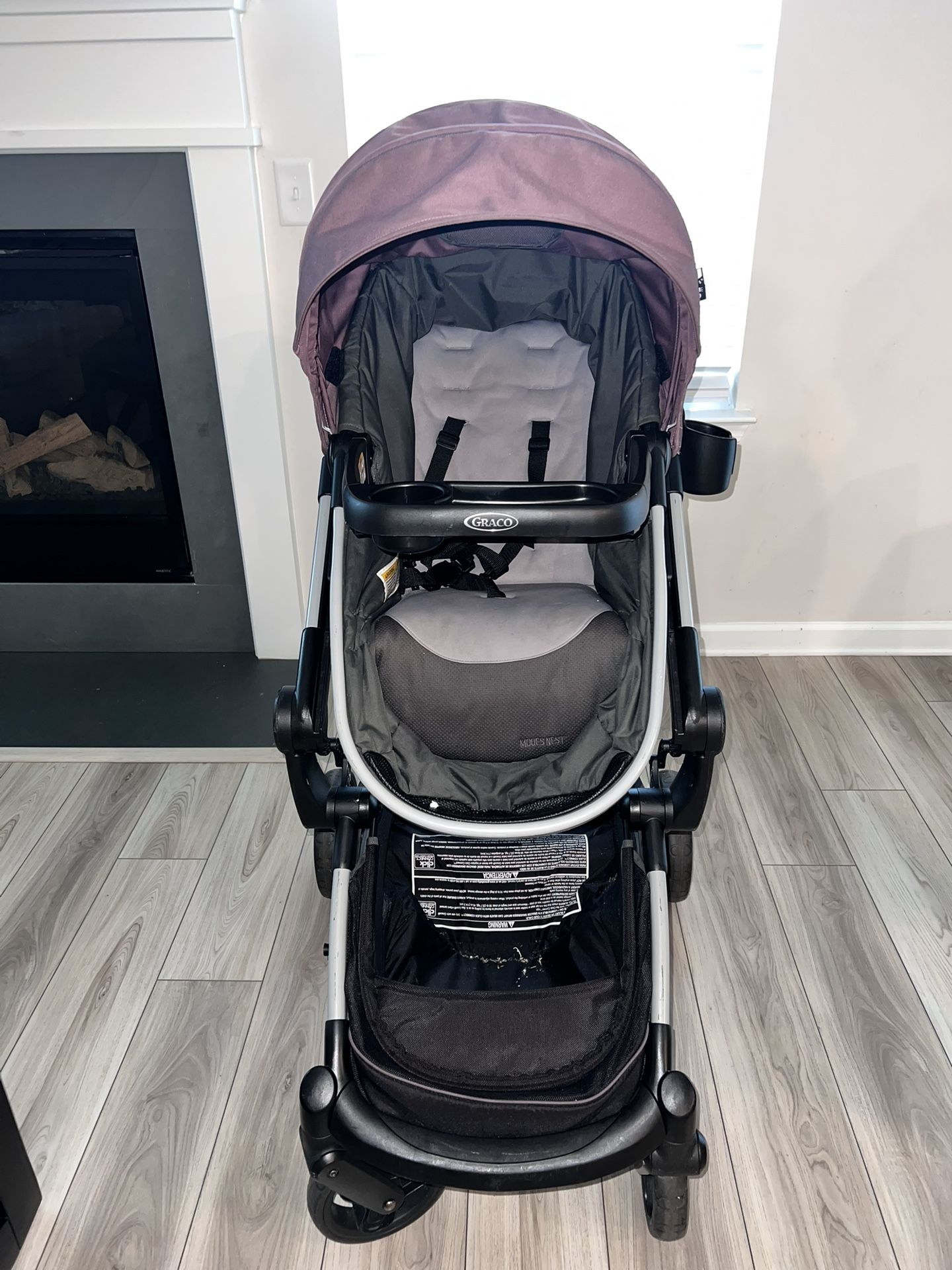 baby stroller and car seat