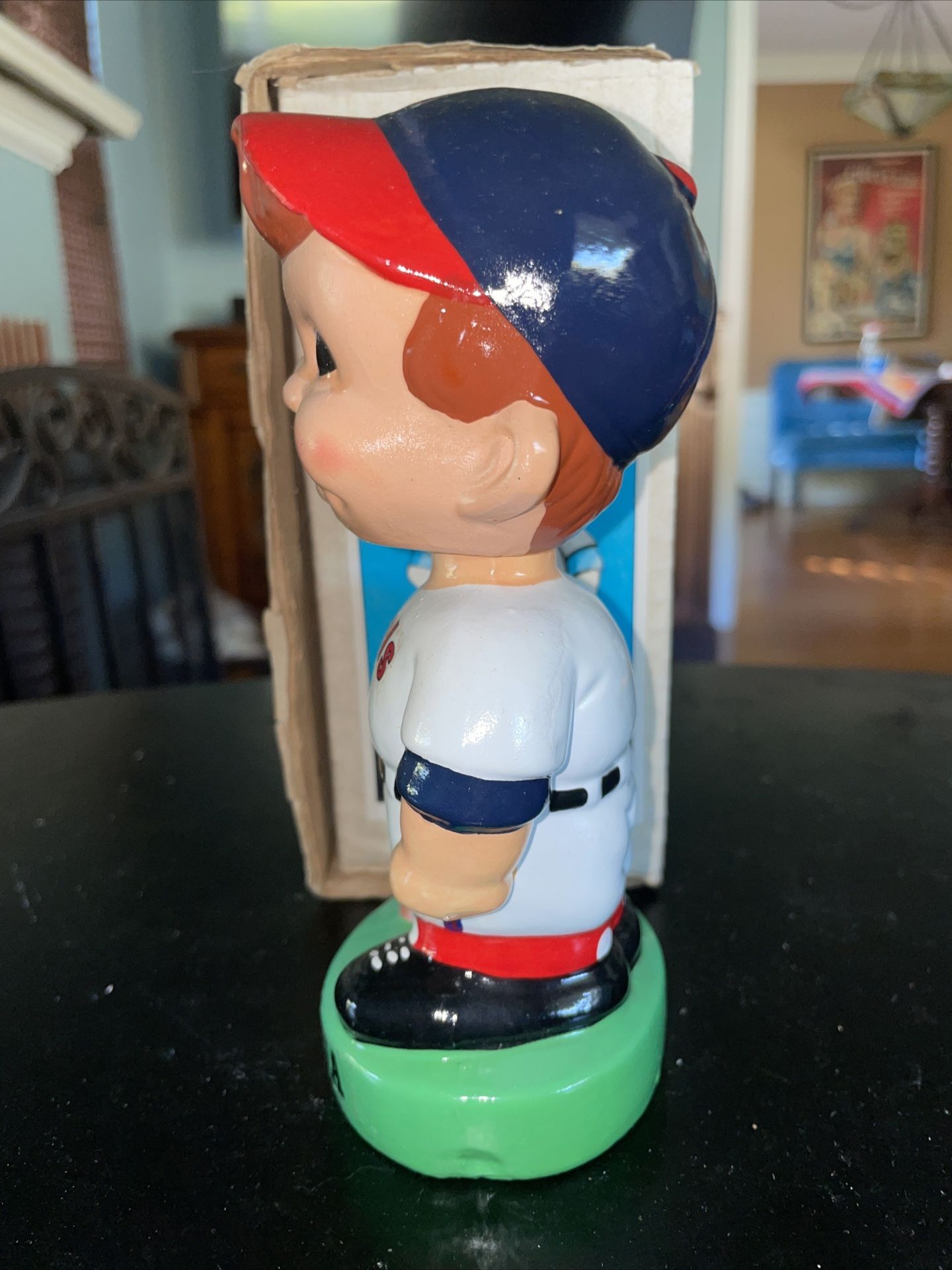 CALIFORNIA ANGELS Ceramic Vintage Bobblehead 1980s Rare