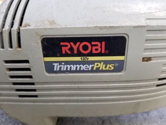 Ryobi electric trimmer.