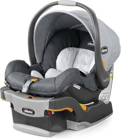 Chicco KeyFit 30 ClearTex Infant Car Seat and Base, Rear-Facing Seat for Infants 4-30 lbs., Includes Infant Head and Body Support, Compatible with Chi
