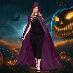 Halloween/theater Mauve/purple Vampire Cape